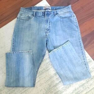 Classic Light Blue Relaxed Fit Mens Jeans 38/30